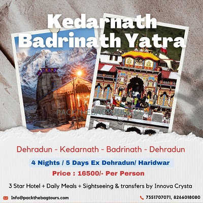 Do dham Yatra Badrinath Kedarnath